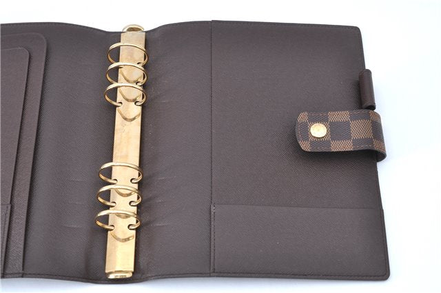 Authentic Louis Vuitton Damier Agenda GM Day Planner Cover R20009 LV H9998