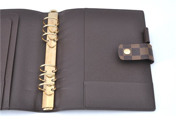 Authentic Louis Vuitton Damier Agenda GM Day Planner Cover R20009 LV H9998