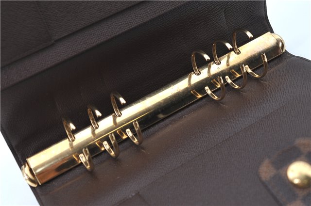 Authentic Louis Vuitton Damier Agenda GM Day Planner Cover R20009 LV H9998