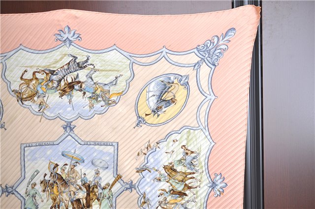 Authentic HERMES Pleats Scarf 