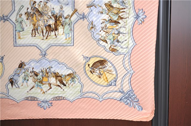 Authentic HERMES Pleats Scarf 