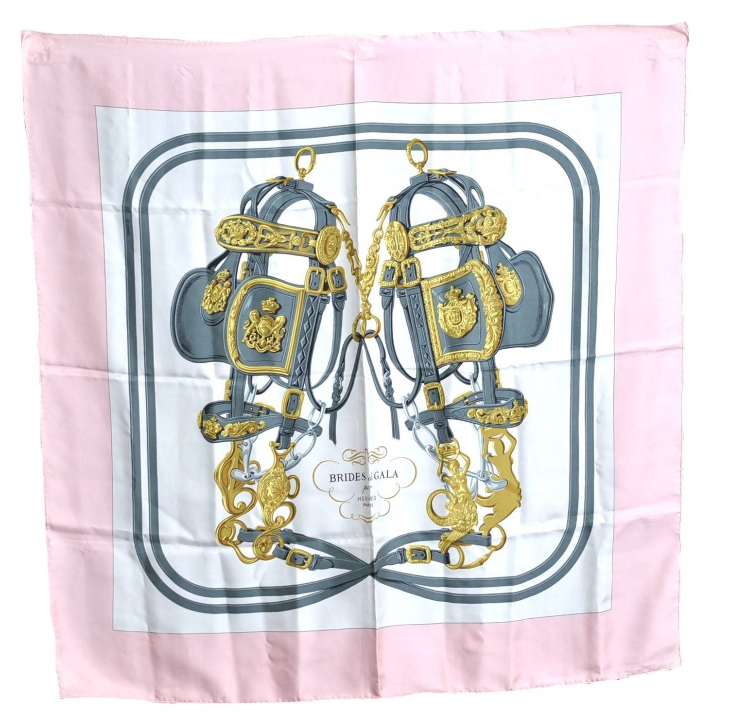 Authentic HERMES Carre 90 Scarf 