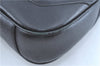 Authentic GUCCI Bamboo 2Way Shoulder Hand Bag Leather 0014095 Black J0011