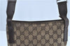 Authentic GUCCI Shoulder Cross Body Bag GG Canvas Leather 122793 Brown J0018