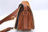 Authentic Chloe Mercie Shoulder Cross Body Purse Bag Suede Leather Brown J0026