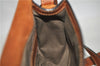 Authentic Chloe Mercie Shoulder Cross Body Purse Bag Suede Leather Brown J0026