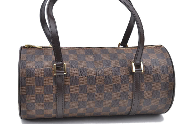 Authentic Louis Vuitton Damier Papillon 30 Hand Bag N51303 LV J0032