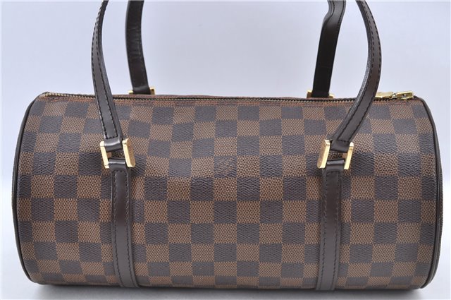 Authentic Louis Vuitton Damier Papillon 30 Hand Bag N51303 LV J0032