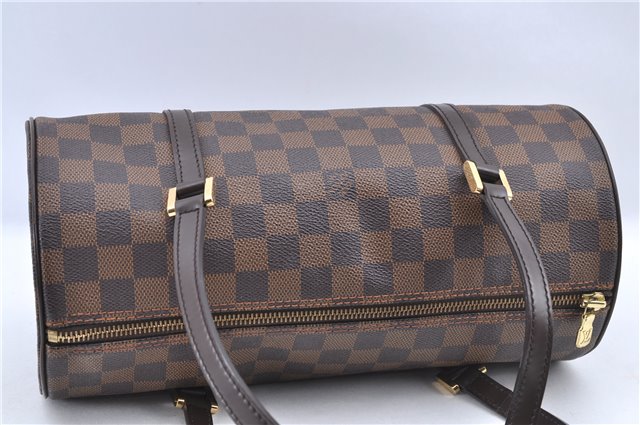 Authentic Louis Vuitton Damier Papillon 30 Hand Bag N51303 LV J0032