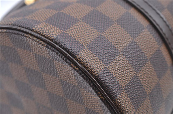 Authentic Louis Vuitton Damier Papillon 30 Hand Bag N51303 LV J0032