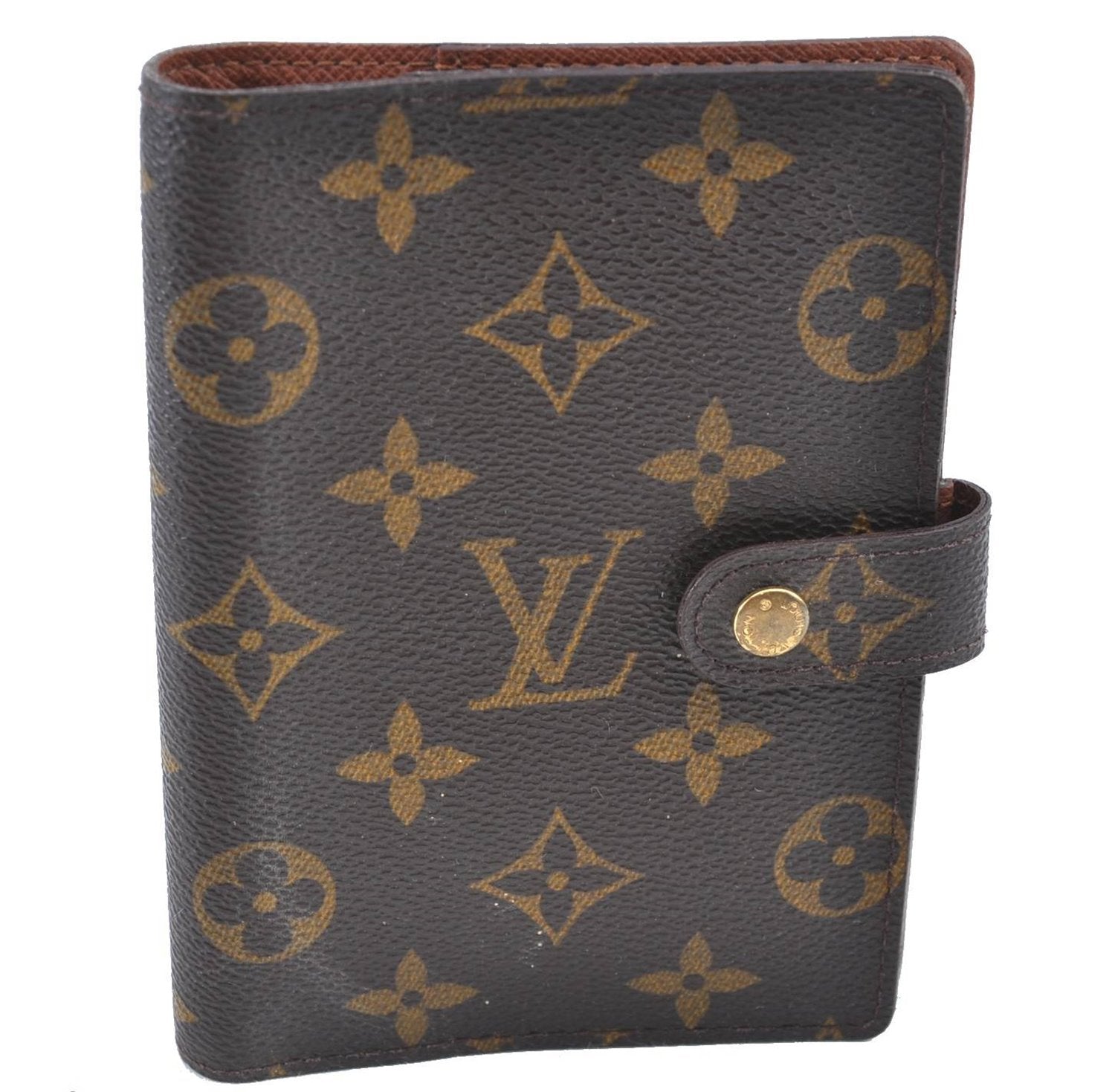 Authentic Louis Vuitton Monogram Agenda PM Day Planner Cover R20005 LV J0041