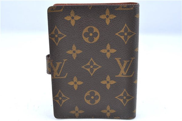 Authentic Louis Vuitton Monogram Agenda PM Day Planner Cover R20005 LV J0041