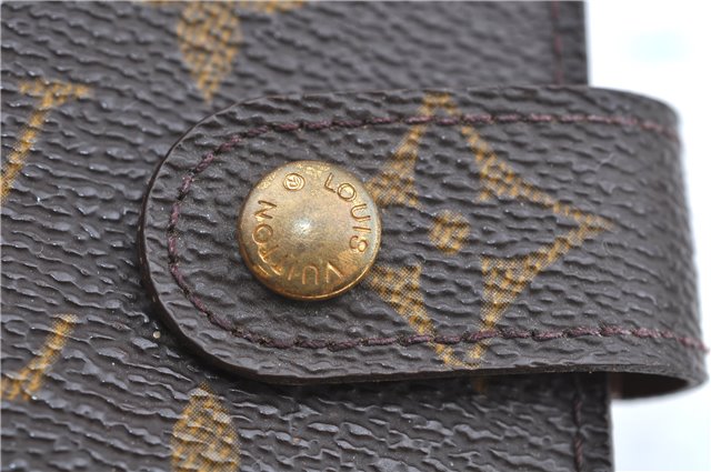 Authentic Louis Vuitton Monogram Agenda PM Day Planner Cover R20005 LV J0041