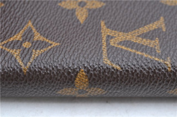 Authentic Louis Vuitton Monogram Agenda PM Day Planner Cover R20005 LV J0041