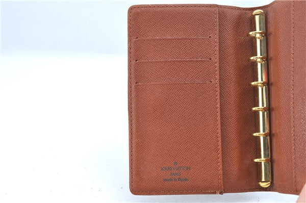 Authentic Louis Vuitton Monogram Agenda PM Day Planner Cover R20005 LV J0041