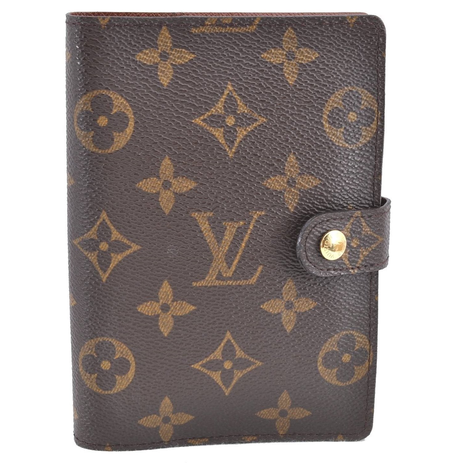 Authentic Louis Vuitton Monogram Agenda PM Day Planner Cover R20005 LV J0045