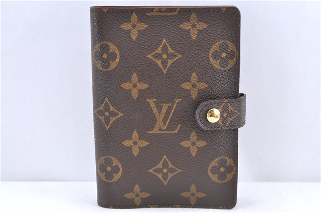 Authentic Louis Vuitton Monogram Agenda PM Day Planner Cover R20005 LV J0045