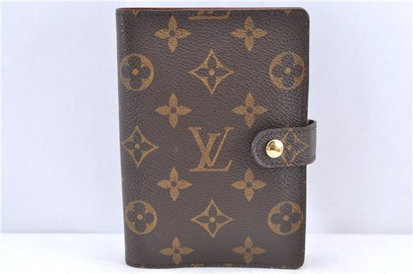Authentic Louis Vuitton Monogram Agenda PM Day Planner Cover R20005 LV J0045