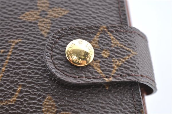 Authentic Louis Vuitton Monogram Agenda PM Day Planner Cover R20005 LV J0045