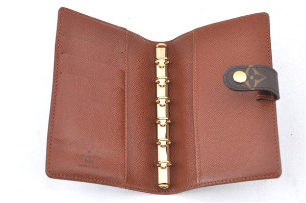 Authentic Louis Vuitton Monogram Agenda PM Day Planner Cover R20005 LV J0045