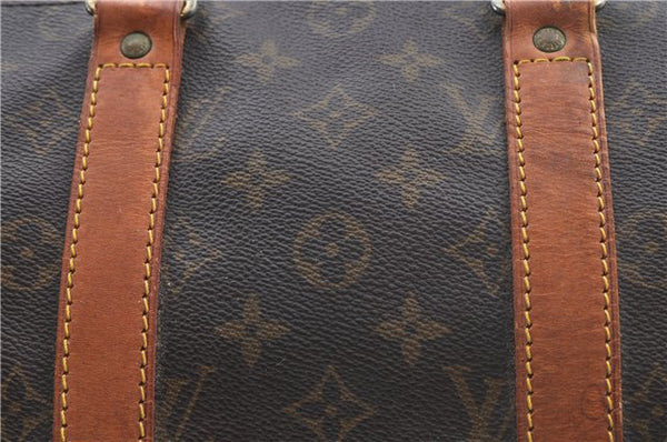 Auth Louis Vuitton Monogram Keepall Bandouliere 45 Boston Bag M41418 LV J0048