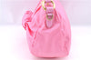 Authentic PRADA Nylon Ribbon 2Way Shoulder Cross Body Hand Bag Purse Pink J0053