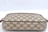 Authentic GUCCI Shoulder Cross Bag Purse GG PVC Leather 0071156428 Brown J0059