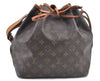 Authentic Louis Vuitton Monogram Petit Noe Shoulder Bag M42226 LV J0060
