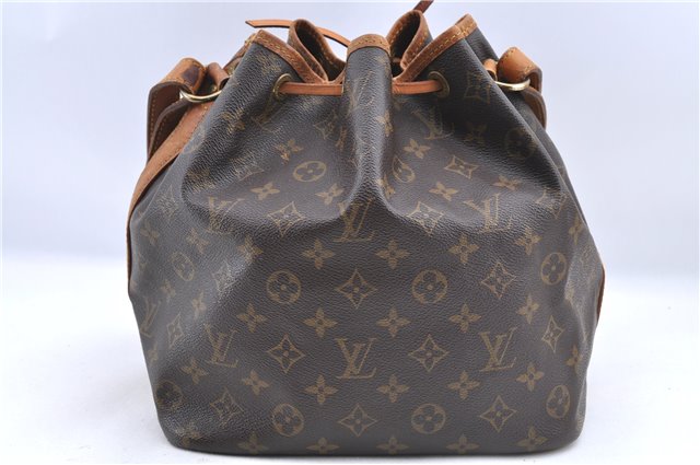 Authentic Louis Vuitton Monogram Petit Noe Shoulder Bag M42226 LV J0060