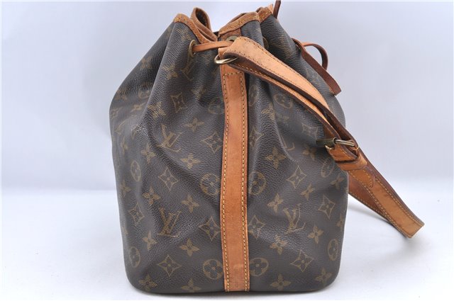 Authentic Louis Vuitton Monogram Petit Noe Shoulder Bag M42226 LV J0060