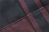 Authentic HERMES Fourre Tout PM Hand Tote Bag Canvas Black Bordeaux J0063