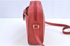 Authentic GUCCI Shoulder Cross Body Bag Purse GG Leather Red J0067