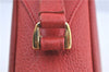 Authentic GUCCI Shoulder Cross Body Bag Purse GG Leather Red J0067