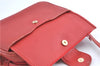 Authentic GUCCI Shoulder Cross Body Bag Purse GG Leather Red J0067