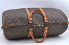 Authentic Louis Vuitton Monogram Keepall 55 Boston Bag M41424 LV J0069