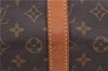 Authentic Louis Vuitton Monogram Keepall 55 Boston Bag M41424 LV J0069