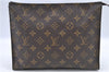 Auth Louis Vuitton Monogram Poche Toilette 26 Cosmetics Pouch M47542 LV J0070