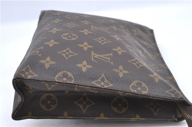 Auth Louis Vuitton Monogram Poche Toilette 26 Cosmetics Pouch M47542 LV J0070