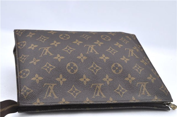 Auth Louis Vuitton Monogram Poche Toilette 26 Cosmetics Pouch M47542 LV J0070