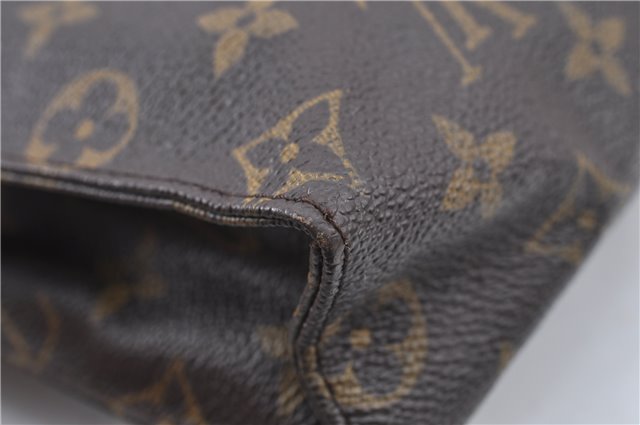 Auth Louis Vuitton Monogram Poche Toilette 26 Cosmetics Pouch M47542 LV J0070