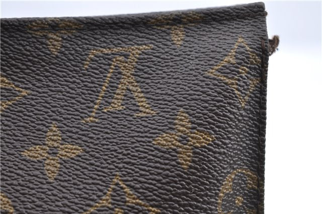 Auth Louis Vuitton Monogram Poche Toilette 26 Cosmetics Pouch M47542 LV J0070