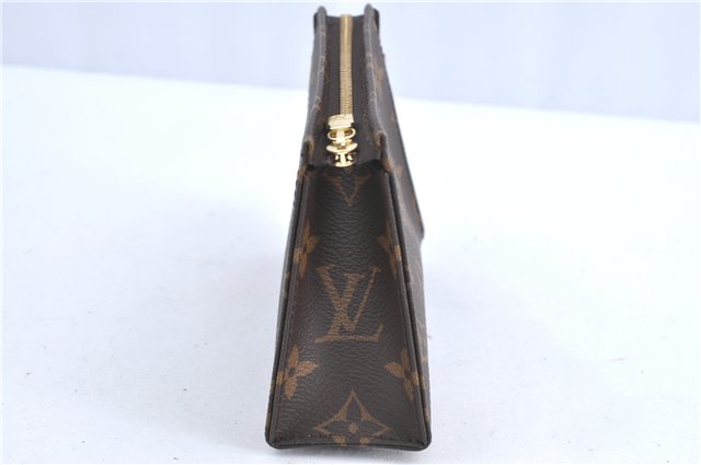 Auth Louis Vuitton Monogram Poche Toilette 15 Cosmetics Pouch M47546 LV J0074