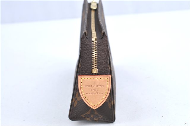 Auth Louis Vuitton Monogram Poche Toilette 15 Cosmetics Pouch M47546 LV J0074