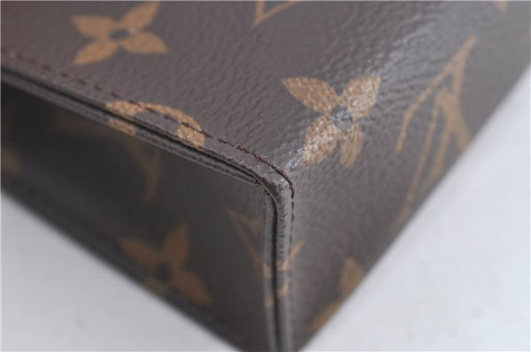Auth Louis Vuitton Monogram Poche Toilette 15 Cosmetics Pouch M47546 LV J0074