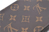 Auth Louis Vuitton Monogram Poche Toilette 15 Cosmetics Pouch M47546 LV J0074