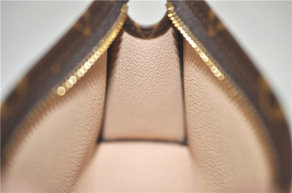 Auth Louis Vuitton Monogram Poche Toilette 15 Cosmetics Pouch M47546 LV J0074
