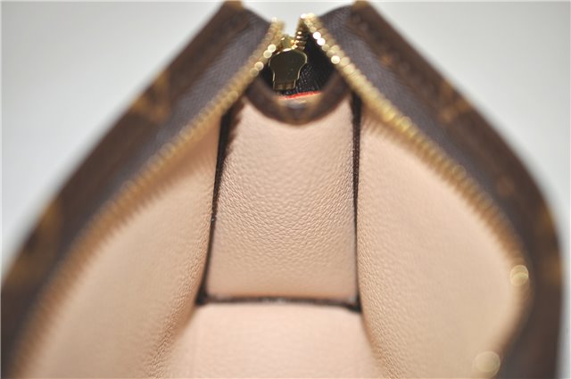 Auth Louis Vuitton Monogram Poche Toilette 15 Cosmetics Pouch M47546 LV J0074