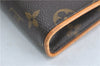Authentic Louis Vuitton Monogram Pochette Florentine Pouch Clutch Bag LV J0075