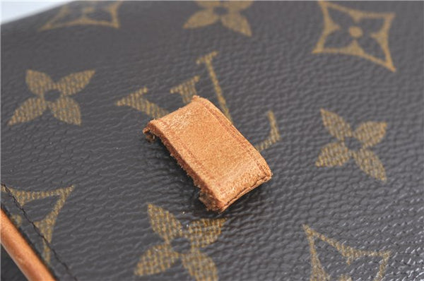 Authentic Louis Vuitton Monogram Pochette Florentine Pouch Clutch Bag LV J0075