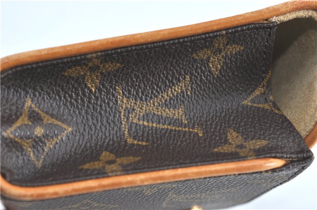 Authentic Louis Vuitton Monogram Pochette Florentine Pouch Clutch Bag LV J0075